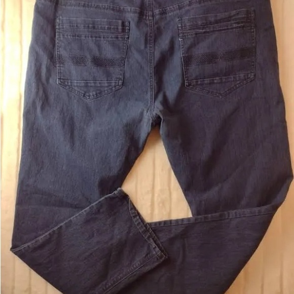 Hudson & Barrow Jeans Men's 44x32 Straight Leg Stretch Denim Pants T25 - Picture 8 of 9